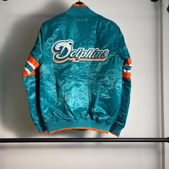 Starter Miami Dolphins satin jacket size S - Picture 2 of 3